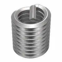 HELI-COIL Helical Insert: Tanged Tang Style, Free-Running, 1/2"-13 Thread Size, Plain, Plain, 6 PK (MPN R1185-8)