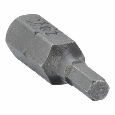 APEX Insert Bit: Insert Bit, Imperial, Hex Head, 1/8 in Bit Industry Size, Std - Hex Insert Bits