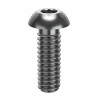 Socket Head Cap Screw: 1/4"-20 Thread Size, 3/4 in Lg, Button, NL-19, Stainless Steel, 18-8, 100 PK (MPN FBBHSCAPS142034P100)