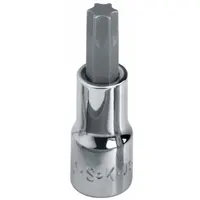SK PROFESSIONAL TOOLS Socket Bit: 1/4 in Drive Size, Torx Tip, T27 Tip Size, 2 3/4 in Overall Lg (MPN 42927)