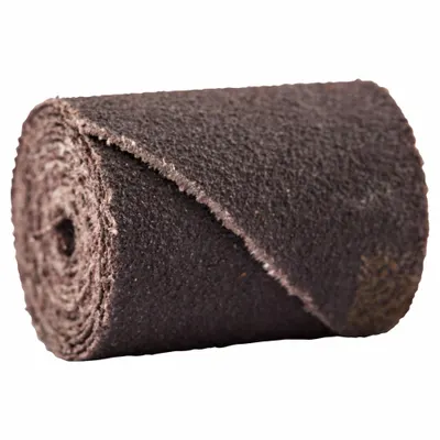 MERIT Cartridge Roll: Straight, 3/4 in Dia x 1 in L, 1/8 in Pilot, Aluminum Oxide - General Purpose Cartridge Rolls for All Metals