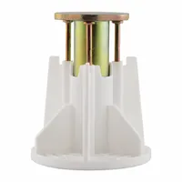 Insert Rod Anchor: 3/8"-16 Thread Size, Carbon Steel, Wet Concrete, 100 PK (MPN PFM2521438)