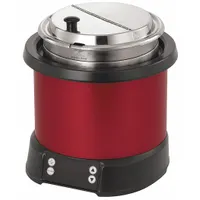 Induction Rethermalizer: 11 qt Capacity, 800 W Watt, Red, 13 1/2 in Overall Ht, 13 in Overall Wd (MPN 74110140)