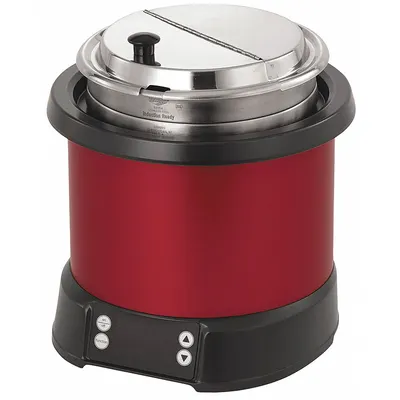 VOLLRATH Induction Rethermalizer: 11 qt Capacity, 800 W Watt, Red, 13 1/2 in Overall Ht - Induction Rethermalizers