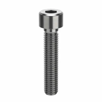 FOREVERBOLT Socket Head Cap Screw: M8x1.25 Thread Size, 40 mm Lg, Std, NL-19, Stainless Steel - Metric System Standard Socket Head Cap Screws