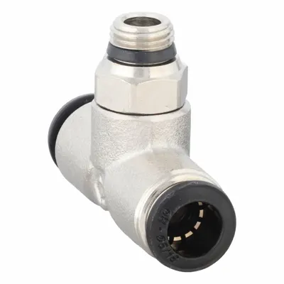 AIGNEP USA Nickel-Plated Brass Tube Fitting - Nickel-Plated Brass Tube Fittings