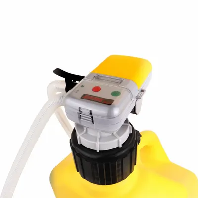 ZEELINE Fuel Transfer Pump: AA Battery Size, 2.4 gpm Max. Flow Rate - Cordless Battery-Powered Fuel Transfer Pumps