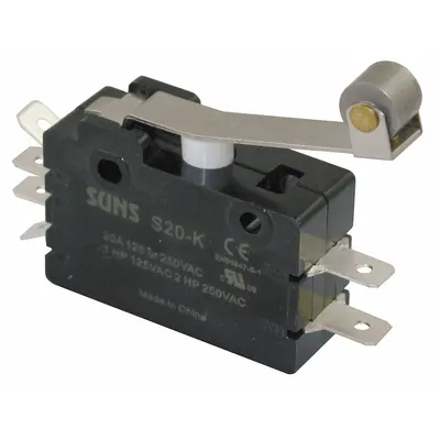 OEM Snap Action Switch: Hinge Roller Lever Actuator - Roller-Lever Snap-Action Switches