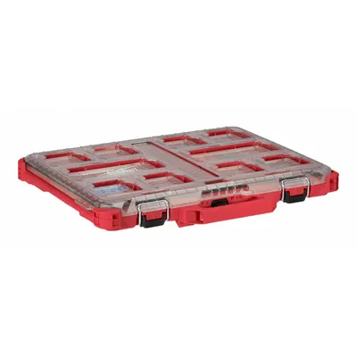 MILWAUKEE PACKOUT Low-Profile Organizer Box 48-22-8431 - PACKOUT Tool Organizer Boxes