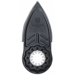 Hook-and-loop backing pads for Starlock oscillating multi-tools, accepting abrasive sheets for sanding and finishing. Suitable for surface preparation, paint removal, and fine finishing on wood, metal, and composites. Supplied as a 2-pack.