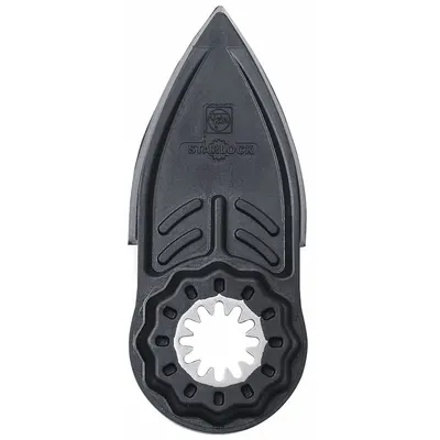 FEIN Oscillating Tool Backing Pad: 1 7/16 in Wd, Hook-and-Loop, Starlock, Backing Pad - Starlock Mounted Sanding Pads