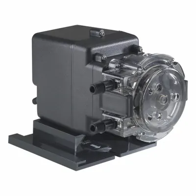 STENNER Peristaltic Chemical Metering Pump: 120V AC, 1/30 hp HP, 17 gpd Max. Flow Rate - Fixed Flow Peristaltic Chemical Metering Pumps