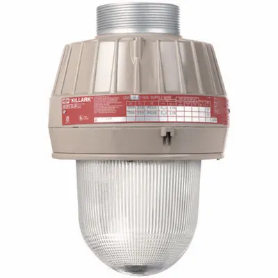 HUBBELL KILLARK Light Fixture: 3,479 lm, T6 Temp Code, 5000K, 40 W - Hazardous Location Light Tanks