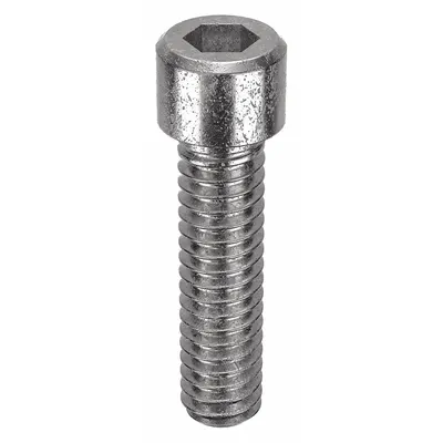 FOREVERBOLT Socket Head Cap Screw: 1/4"-20 Thread Size, 1 in Lg, Std, NL-19, Stainless Steel - Inch System Standard Socket Head Cap Screws