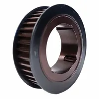 Bushed timing pulley for GT timing belt section. Black oxide finish. Accommodates 2517 bushing size. Designed for use with Polychain GT Carbon belt series in power transmission systems