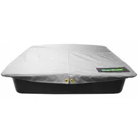 This cover is designed for the SmartWasher SW28 parts washer (model 14144). It protects the washer from debris and contaminants when not in use, helping to extend fluid life and reduce evaporation in parts-washing applications