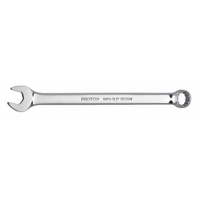 PROTO Combination Wrench: Alloy Steel, Chrome, 13/16 in Head Size, 11 3/4 in Overall Lg - SAE Spline Combination Wrenches