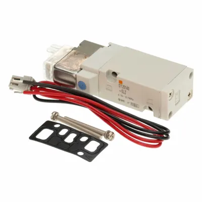 SMC Solenoid Air Control Valve: Five-Way / Two-Position, SYJ5000, Single Solenoid - SMC SYJ Series Directional Control Valves