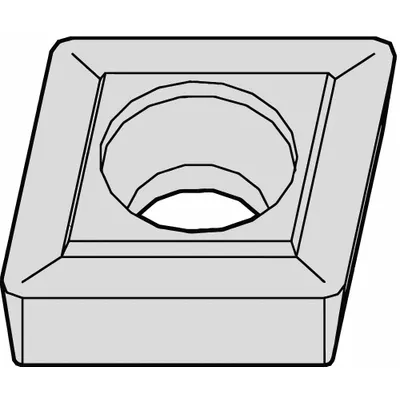 WIDIA Diamond Turning Insert: CCMT2521 - Diamond Indexable Turning Inserts