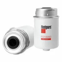 Can-type fuel/water separator for diesel engine fuel systems. Outside diameter 3 1/4 in. Cross-references John Deere BF9875-DM. Removes water and particulate contaminants to protect injectors and engine components