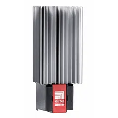 Radiant heater for electrical enclosures, rated 20 W and designed for single-phase operation at 110 to 240V AC. Thermostat not included. Used to prevent condensation and maintain minimum temperature inside enclosures such as control panels and automation cabinets.