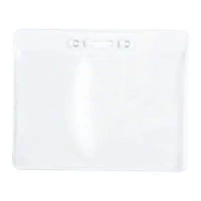 SICURIX Government Badge Holder: Pouch, Horizontal, 4 1/4 in Badge Pouch Wd - Sleeves & Holders for Badges