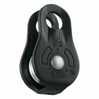 PETZL Pulley: Mounted, 1 Sheaves, For 1/2 in Rope Dia - Max, 27/32 in Sheave Outside Dia (MPN P05WN)