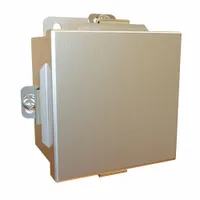 HAMMOND Electrical Enclosure: Stainless Steel, 4 in x 4 in x 3 in, NEMA 12/13/3R/4/4X, Solid Cover (MPN 1414N4SSA)