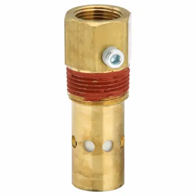 CONTROL DEVICES Check Valve: In Tank, Brass, 3/4 in FPT, 1 in MPT - Pneumatics