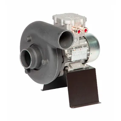 PLASTEC Blower: 6 in Wheel Dia, Direct Drive, Includes Drive Pack, 40 cfm, 3/25 hp - Corrosion-Resistant Haz-Location Direct-Drive Blowers