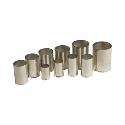 BURNDY YF35032UIL Non-Insulated Ferrule, 350 kcmil, 1 Wire, Bare - Non-Insulated Ferrules