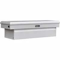 BUYERS PRODUCTS Crossover Truck Box: Crossover Truck Box, Single Lid Lid, 71 in Overall Wd, Aluminum (MPN 1749440)
