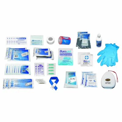 EMI Complete Refill or Kit: 105 Components, 15 People Served - Complete First Aid Kit Refills