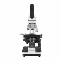 LW SCIENTIFIC Student Microscope: Compound, Monocular, 40X to 1000X, 18 mm Optical Field of View (MPN EDM-MM4A-DAL3)