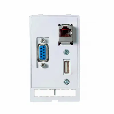 MURRELEKTRONIK Data Insert, RJ45 CAT5e, 51 mm x 88 mm - Panel Interface Inserts