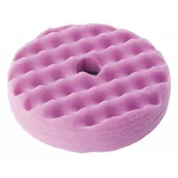 3M Finishing Pad: Pad, Unthreaded Center Hole, Foam, 6 in Outside Dia, Purple, 2,000 RPM Max Speed (MPN 33034)