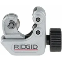 RIDGID Tubing Cutter: 1/4 in – 1 3/16 in OD Cutting Capacity, Std Wheel Cutter, 3 in Tool Lg, 40617