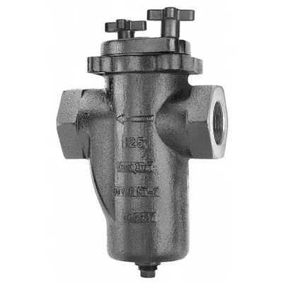 KECKLEY Cast Iron Basket Strainer, 3/8 in NPT, 0.0625 in Screen, 7 1/8 in Ht - Cast Iron Basket Strainers