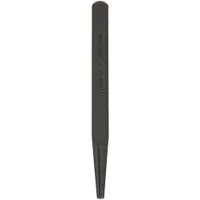 Solid Punch: 5/32 in Tip Dia, 3/8 in Shank Wd, 1 1/2 in Taper Lg, 5 in Overall Lg, Hexagon, Steel (MPN 20005)
