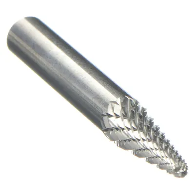 WIDIA METAL REMOVAL Double-Cut Ball-Nosed Cone Bur - Double-Cut Ball-Nosed Cone Burs