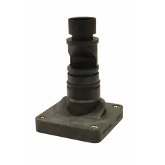 This Noryl adapter is designed for retrofitting air control systems in institutional lavatories. Compatible with BestCare Faucets, it is used with ACORN Lavatories and Air-Trol® systems to facilitate flow control in commercial restroom applications.