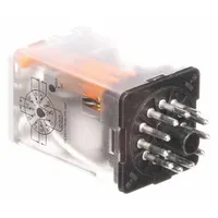 SIEMENS Plug-In Relay: Socket Mounted, 10 A Current Rating, 24V DC, 3PDT, 11 Pins/Terminals (MPN 3TX7112-1NC03)