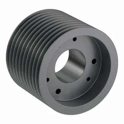 OEM Bushed-Bore Cast-Iron Wedge V-Belt Pulley - Bushed-Bore Cast-Iron Wedge V-Belt Pulleys