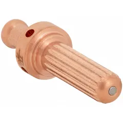 Consumable electrode for Thermal Dynamics PCH/M-62/102 handheld plasma torches. Rated for 80 A operation with extended duty rating. Supplied as a 5-pack. Used in plasma cutting systems for metal fabrication and repair.