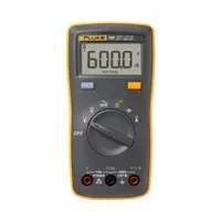 FLUKE Digital Multimeter: Avg, 600 V Max AC Volt Measurement, 600 V Max DC Volt Measurement (MPN FLUKE-106-R)