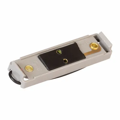 GROTE Low Profile Mounting Bracket: Polycarbonate, 4 1/8 in Lg, 5/16 in Ht - Vehicle Light Mounts & Brackets