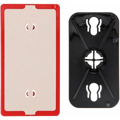 ZipWall Replacement Head/Plate Pack: Non-Skid Plate, 3 1/4 in Wd, 5 3/4 in Lg - Dust Barrier Parts & Accessories