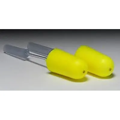 E-A-R Yellow Neons Testing Plugs for Hearing Systems, L Size, 50 Pack