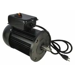 Replacement motor assembly for Dayton wood dust collectors. Direct-fit component restores dust collection performance in woodworking environments.