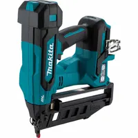 MAKITA Cordless Nail Gun: Finish, Combo, For 16 ga Nail Gauge, Plastic, Strip Collation, 20°, LXT® (MPN XNB05Z)